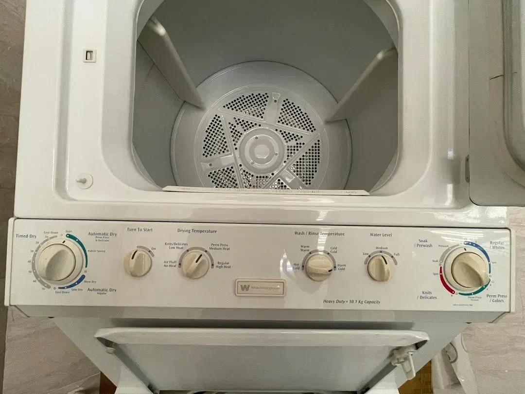 لباسشویی 10کیلویی وستینگ هاوس آمریکایی درحد نو|ماشین لباسشویی و خشک‌کن لباس|رفسنجان, |دیوار