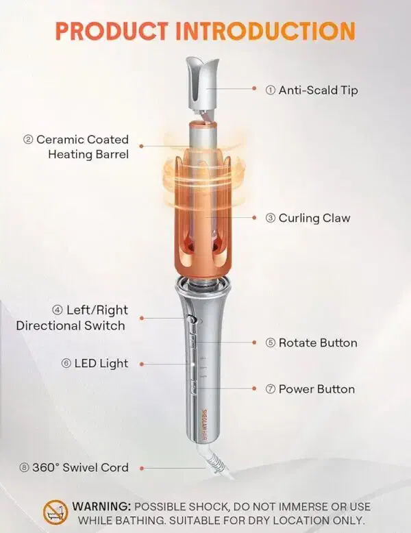 کرلی موی شیگلم اورجینال در دو سایز|آرایشی، بهداشتی، درمانی|بندرعباس, |دیوار