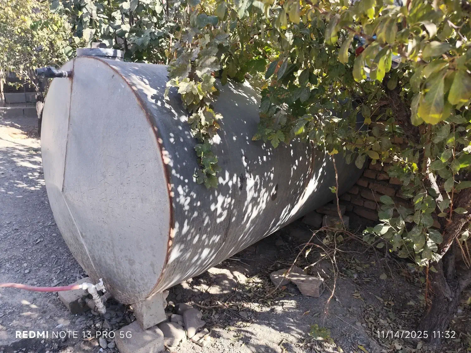 تانکر 2000 لیتری ورق ضخیم|مصالح و تجهیزات ساختمان|شاندیز, |دیوار