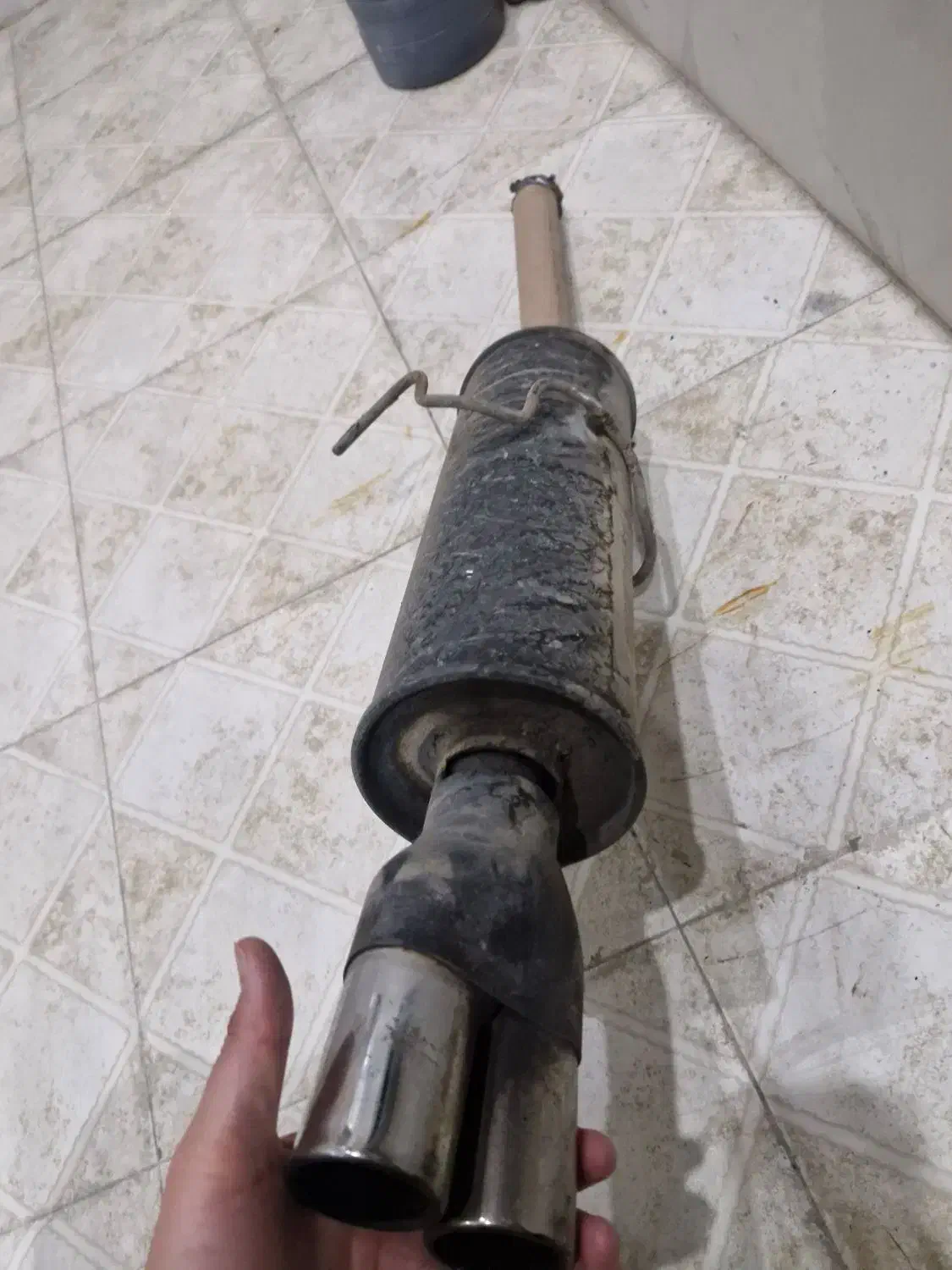 اگزوز بنزی|قطعات یدکی و لوازم جانبی|اسلامشهر, شهرک قائمیه|دیوار