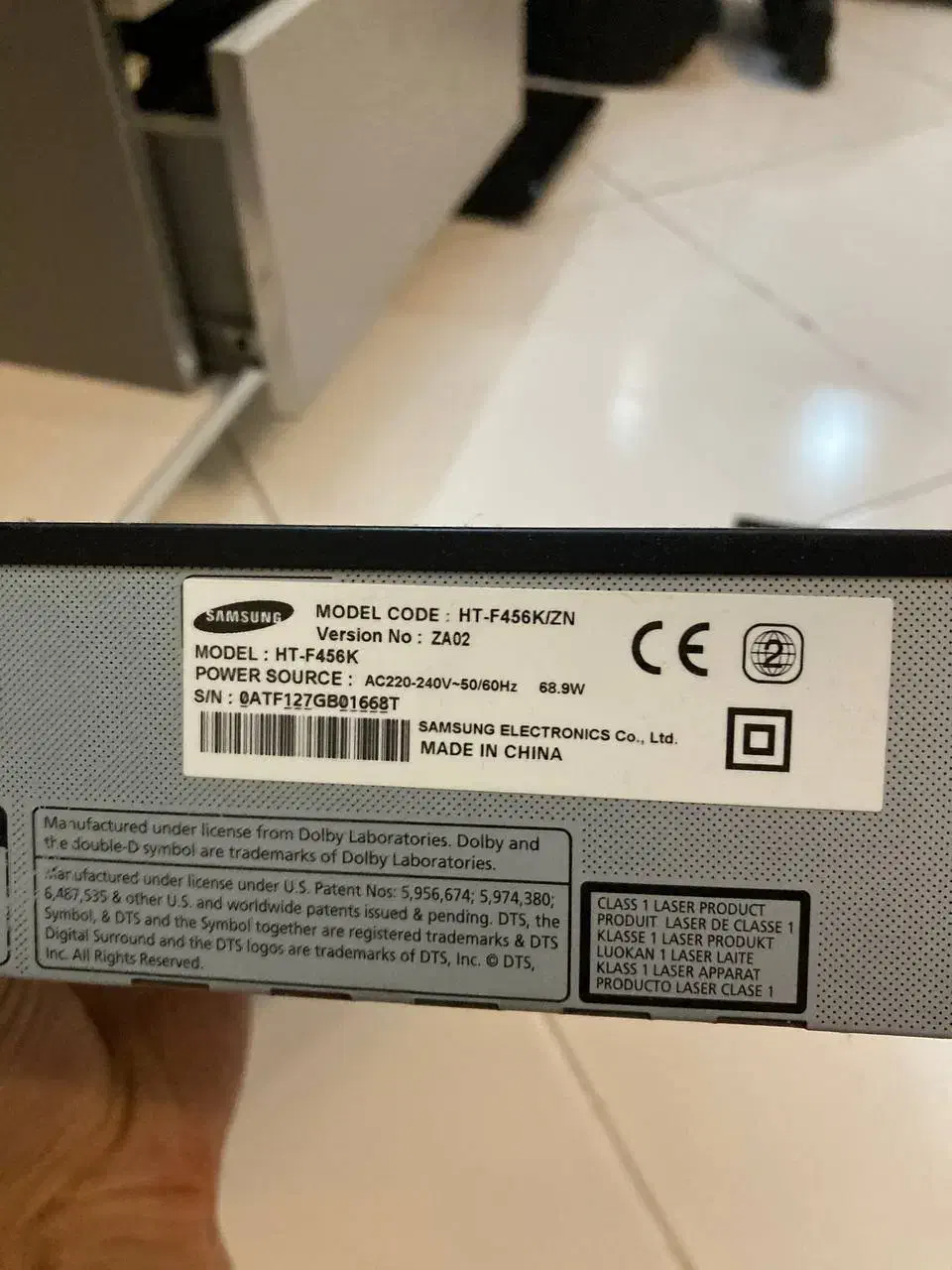 سینمای خانگی سامسونگ HT-F456K ۵ اسپیکر و ساب ووفر|سیستم صوتی خانگی|تهران, مدائن|دیوار