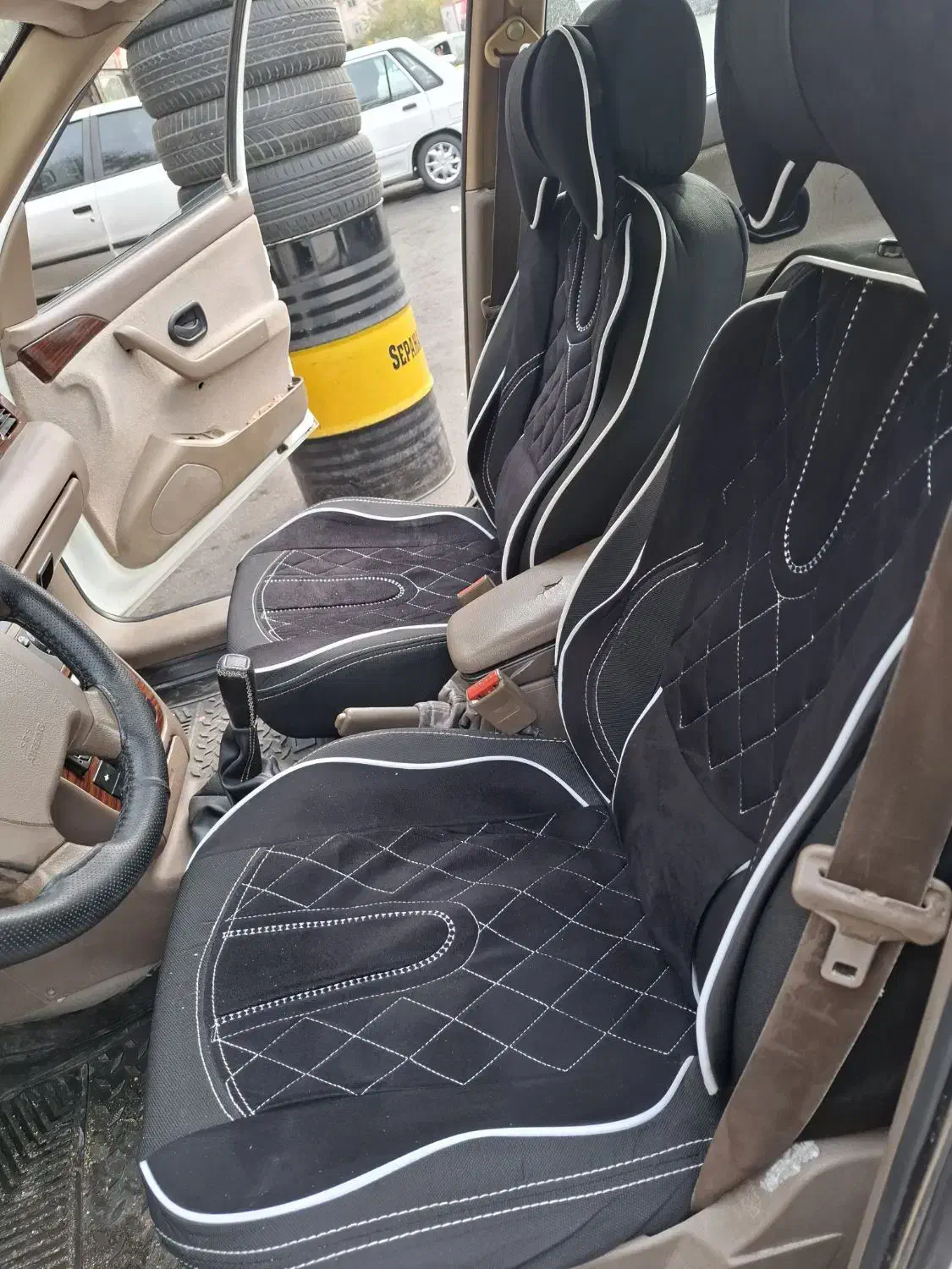 روکش صندلی دور فرمون گردگیر دنده|قطعات یدکی و لوازم جانبی|اسلامشهر, شهرک احمدیه|دیوار