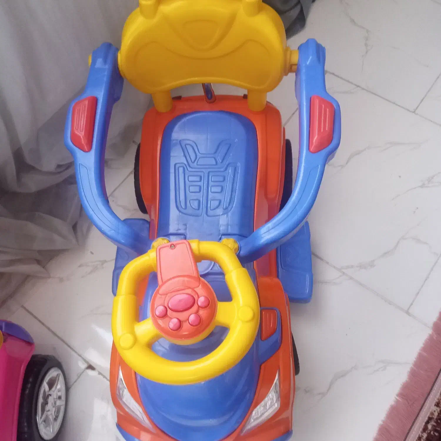 ماشین موزیکال صندلی ماشین کریر برای دوقلوها|اسباب و اثاث بچه|پردیس, فاز ۸|دیوار