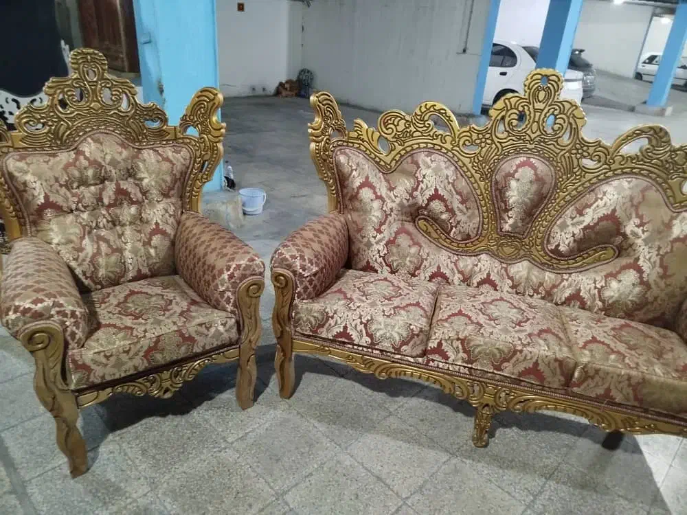 حراج مبل سلطنتی|مبلمان خانگی و میز عسلی|شیراز, شهرک گلستان|دیوار