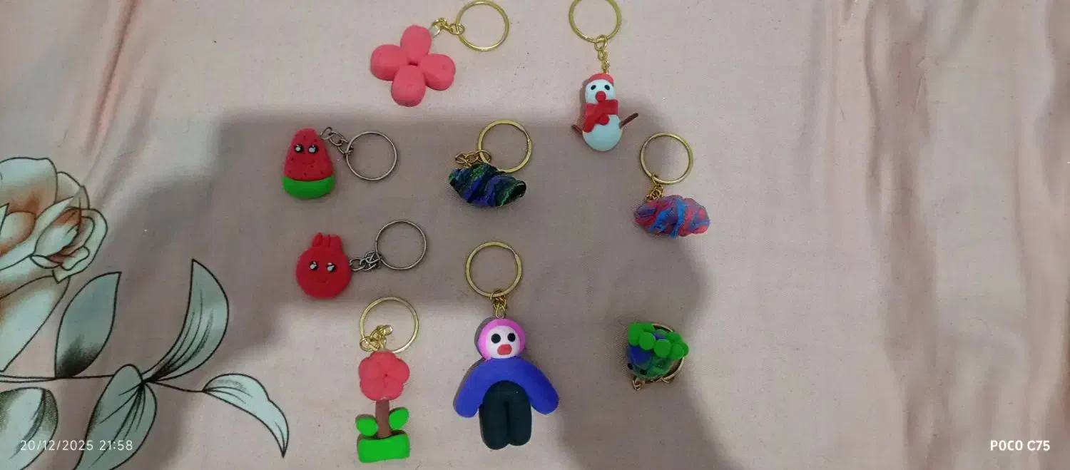 دسته کلید یلدایی و...|صنایع دستی و سایر لوازم تزئینی|ساوه, |دیوار