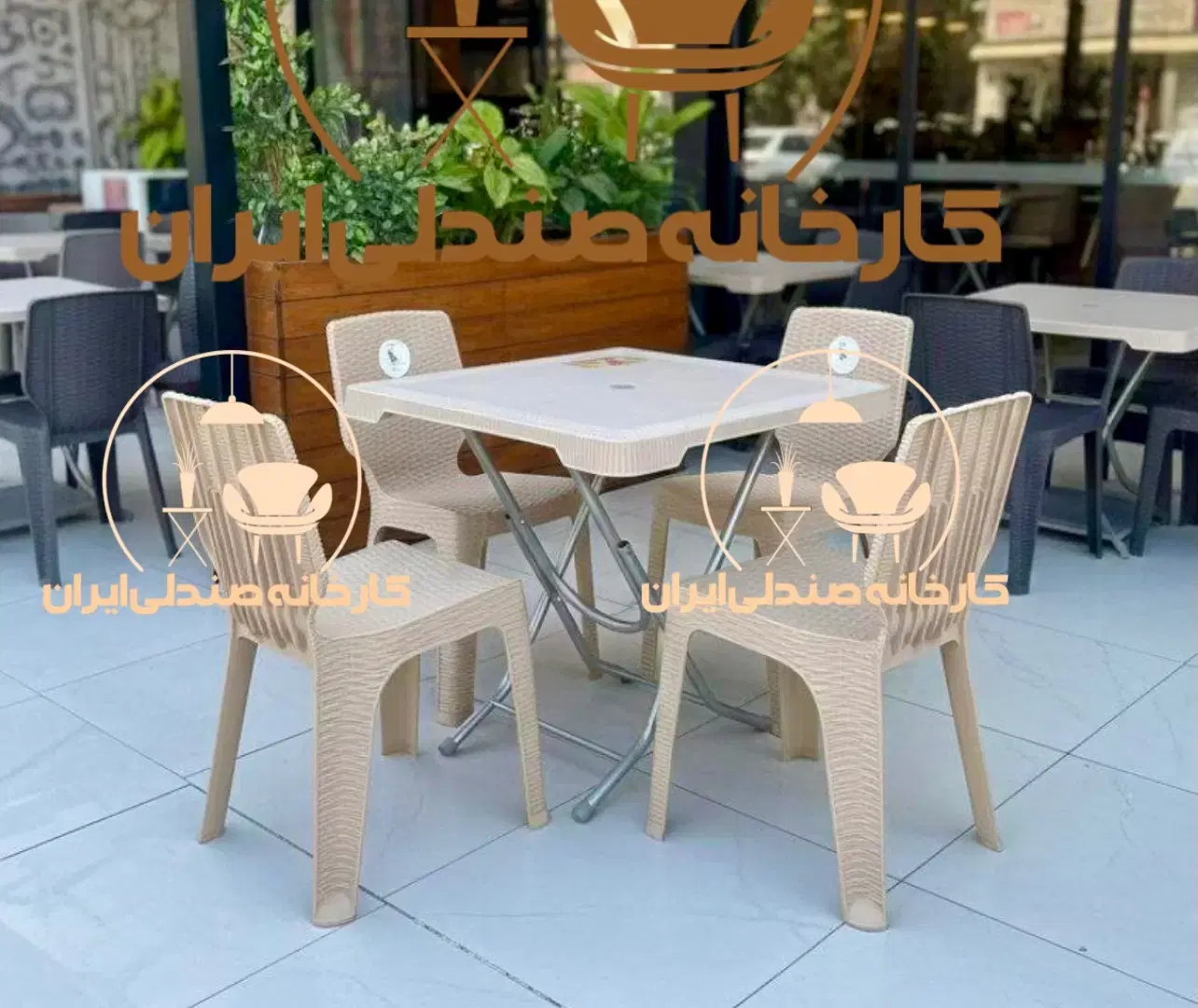میز و صندلی پلاستیکی مدل فاضل نهارخوری غذاخوری|میز و صندلی غذاخوری|تهران, یاخجی آباد|دیوار