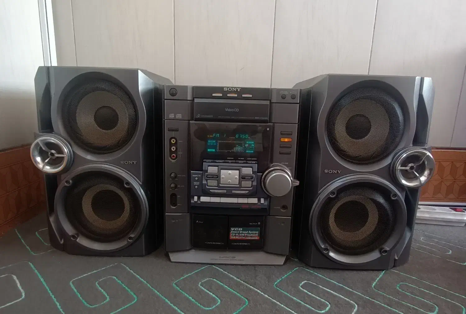 یک عدد ضبط سونی سالم|سیستم صوتی خانگی|اصفهان, ارزنان|دیوار