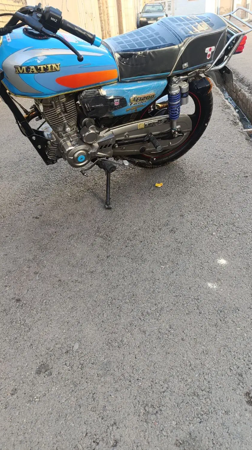 متین 200در حد خشک|موتورسیکلت|بروجرد, |دیوار