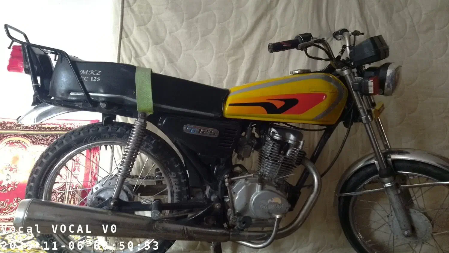 موتور 125مدارک تکمیل|موتورسیکلت|قیدار, |دیوار