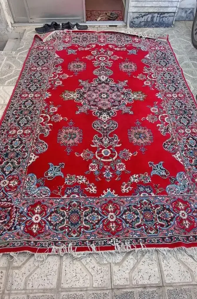 فرش ۶ متری طرح برجسته. در حد نو|فرش|مشهد, شهید بهشتی|دیوار