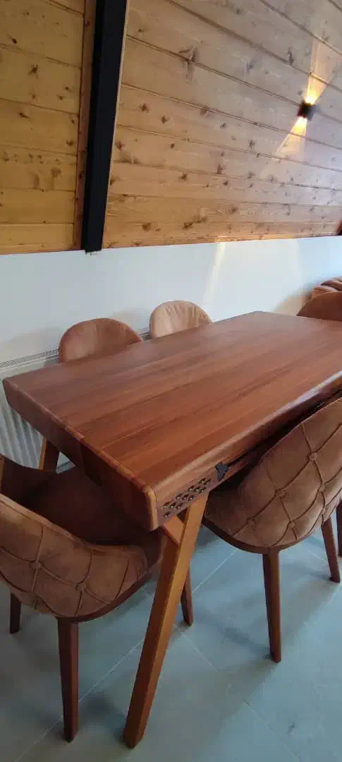 میز نهارخوری|میز و صندلی غذاخوری|رضوانشهر, |دیوار