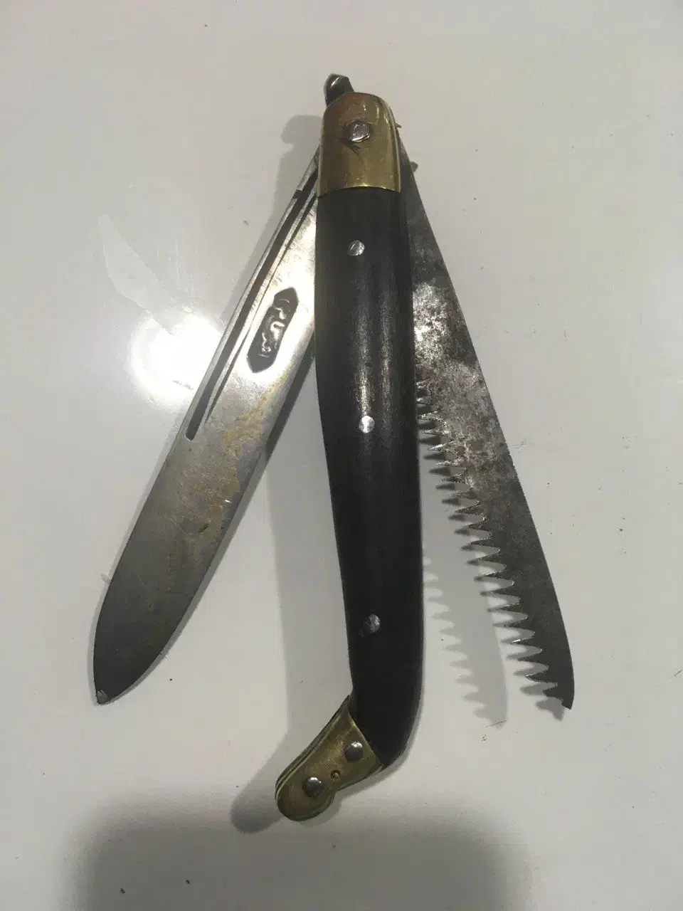 چاقو عتیقه باقر کافی|کلکسیون اشیاء عتیقه|مبارکه, |دیوار