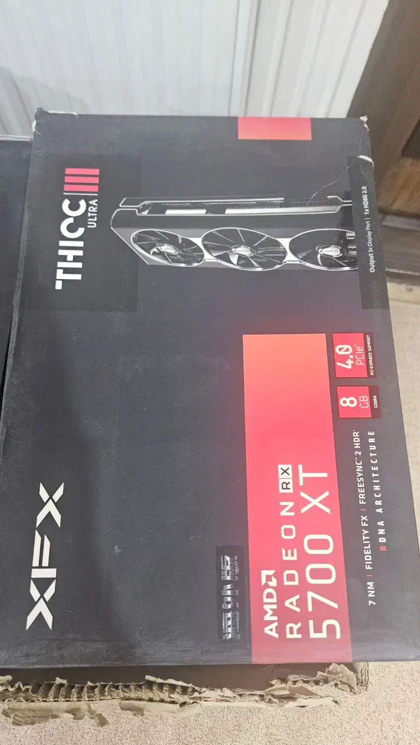 کارت گرافیکی radeon rx 5700 xt|قطعات و لوازم جانبی رایانه|پیرانشهر, |دیوار