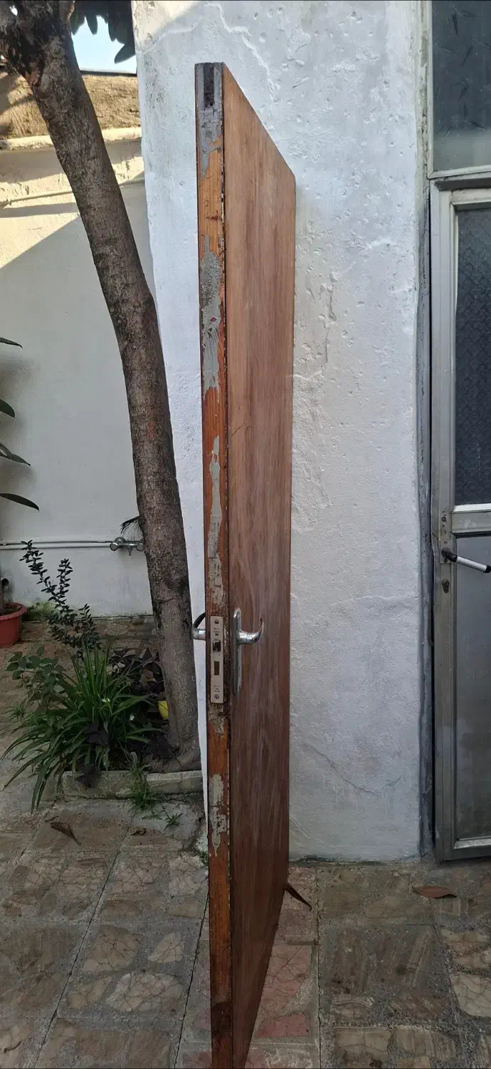 درب چوبی اتاق|مصالح و تجهیزات ساختمان|رشت, کوی حسینی|دیوار