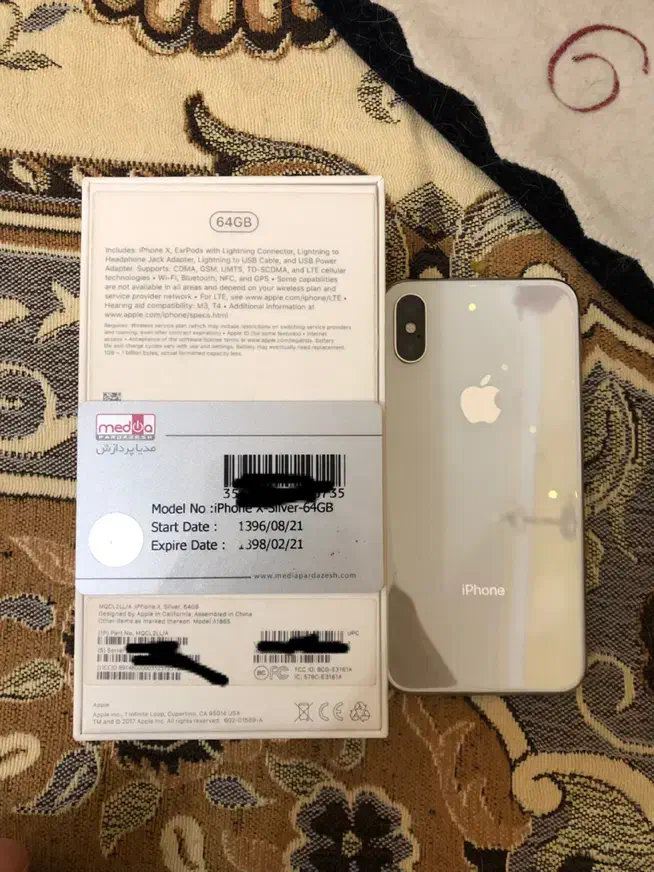 iphone x در حد اکبند آیفون|موبایل|تهران, سعادتآباد|دیوار