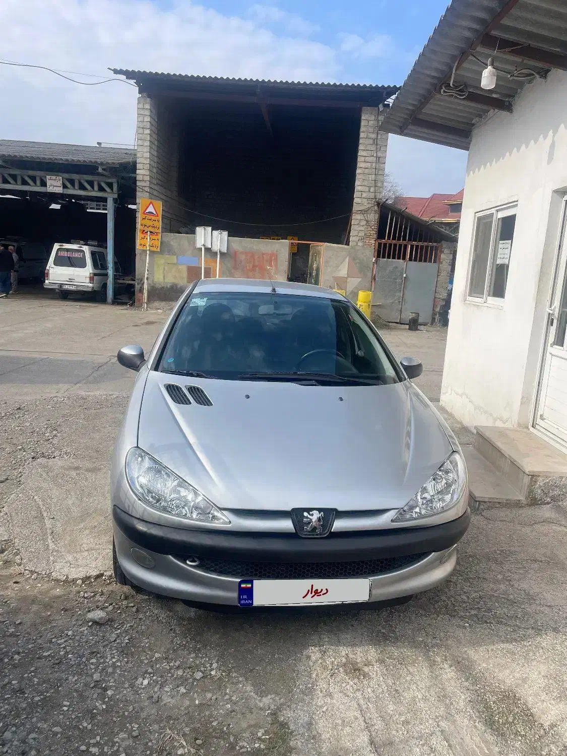 فروش ۲۰۶ تیپ ۶ اتومات|خودرو سواری و وانت|عباس‌آباد, |دیوار