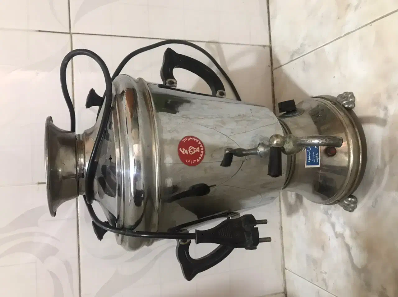 سماور گازی و سماور برقی با ست پاسماوری|سماور، چایساز، قهوهساز|کرمان, |دیوار