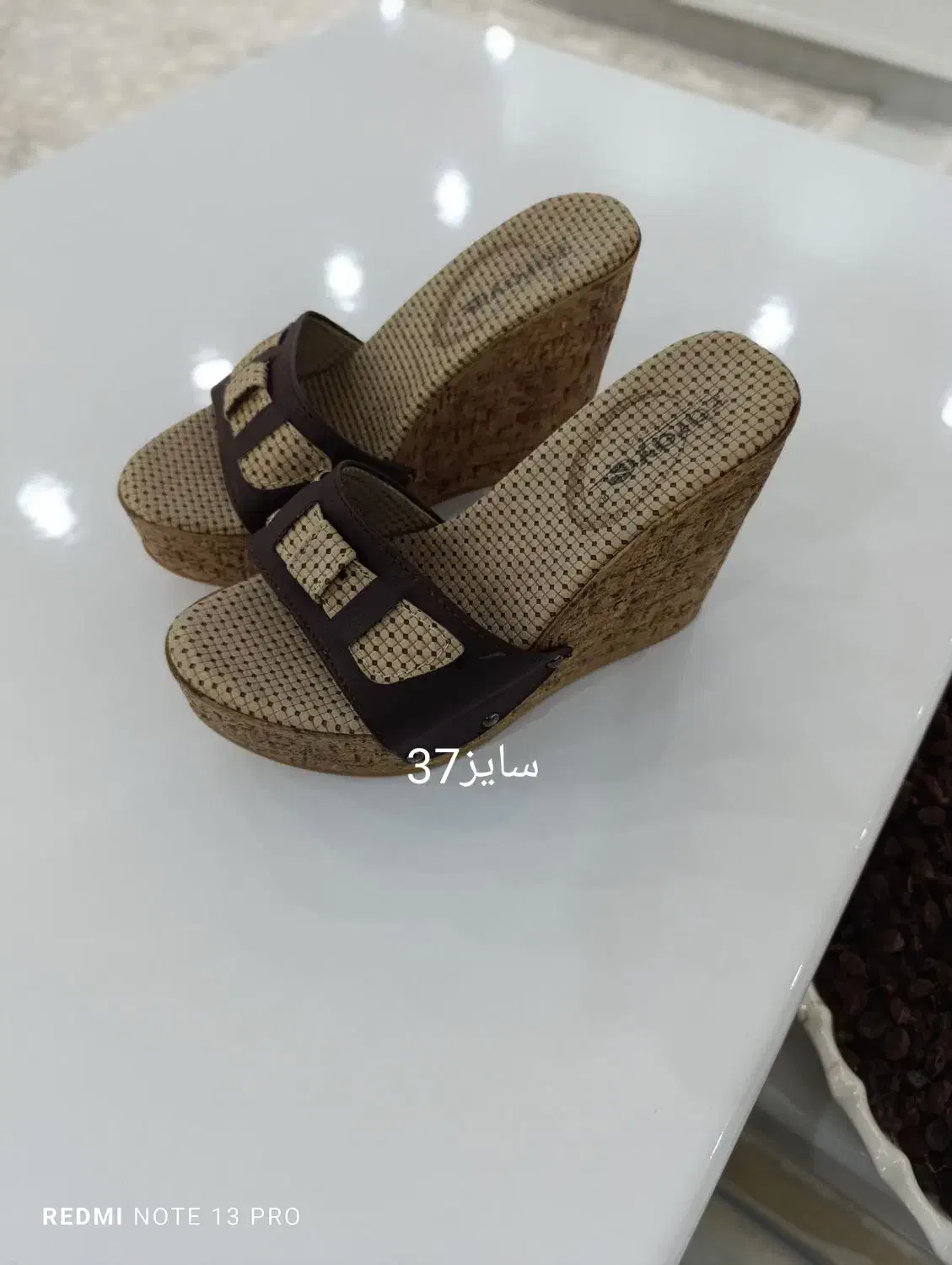 کفش دمپایی مجلسی زنانه در حد نو|کیف، کفش، کمربند|ارومیه, |دیوار