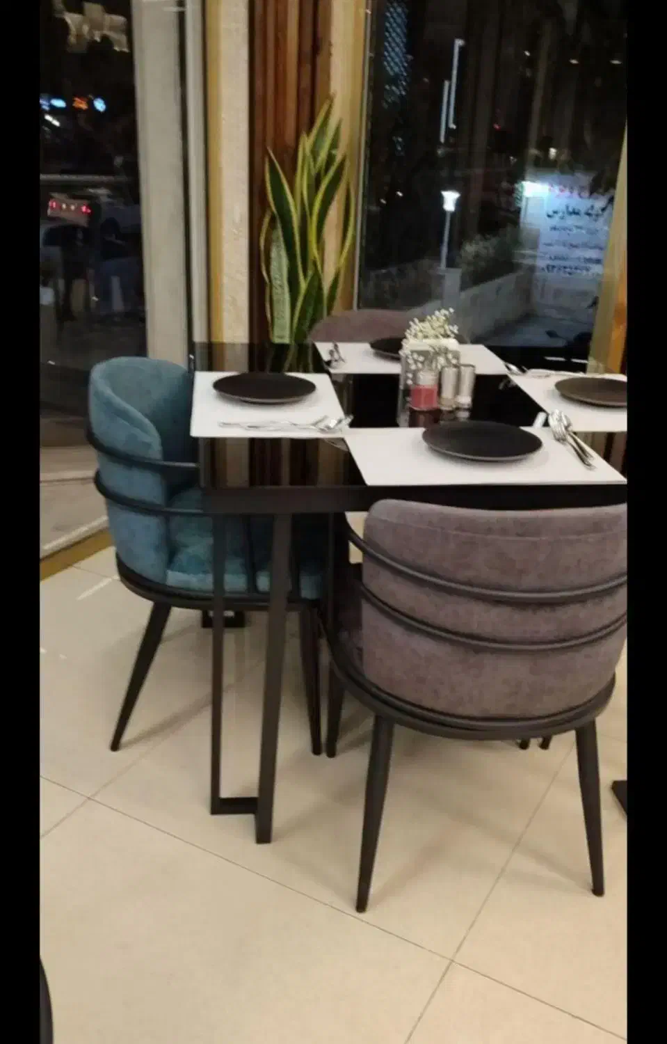 میز و صندلی فلزی مدل پلانتر|میز و صندلی غذاخوری|تبریز, |دیوار