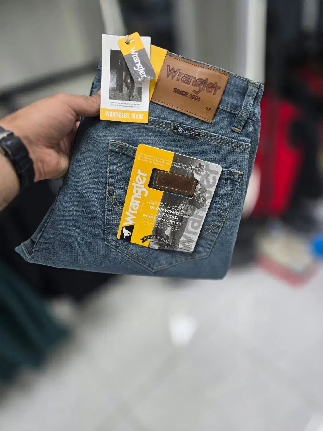 شلوار جین رانگلر|لباس|بروجرد, |دیوار