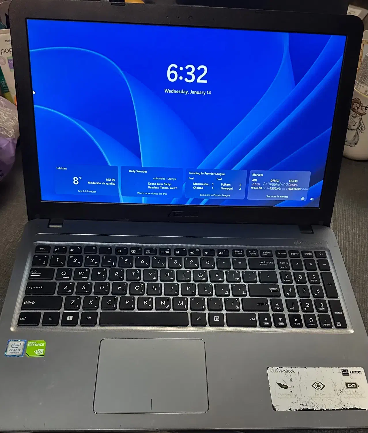 لپتاپ ایسوس|رایانه همراه|اصفهان, آبشار|دیوار