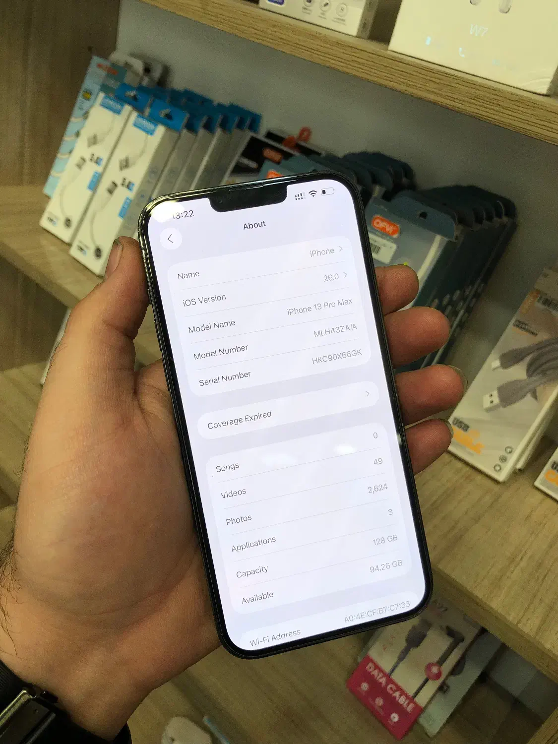 اپل iPhone 13 pro max با حافظه 128|موبایل|تبریز, |دیوار