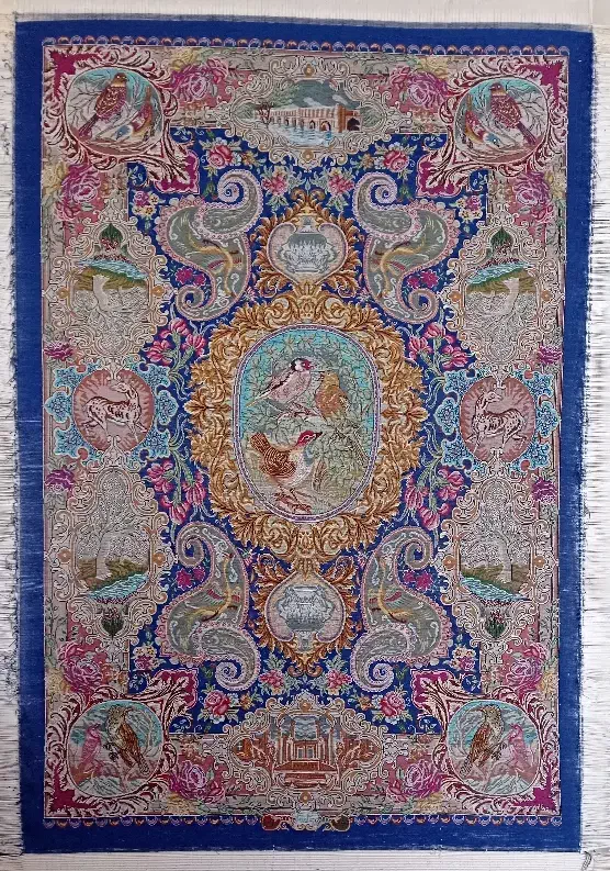 تابلو فرش آثار|تابلو فرش|هشترود, |دیوار