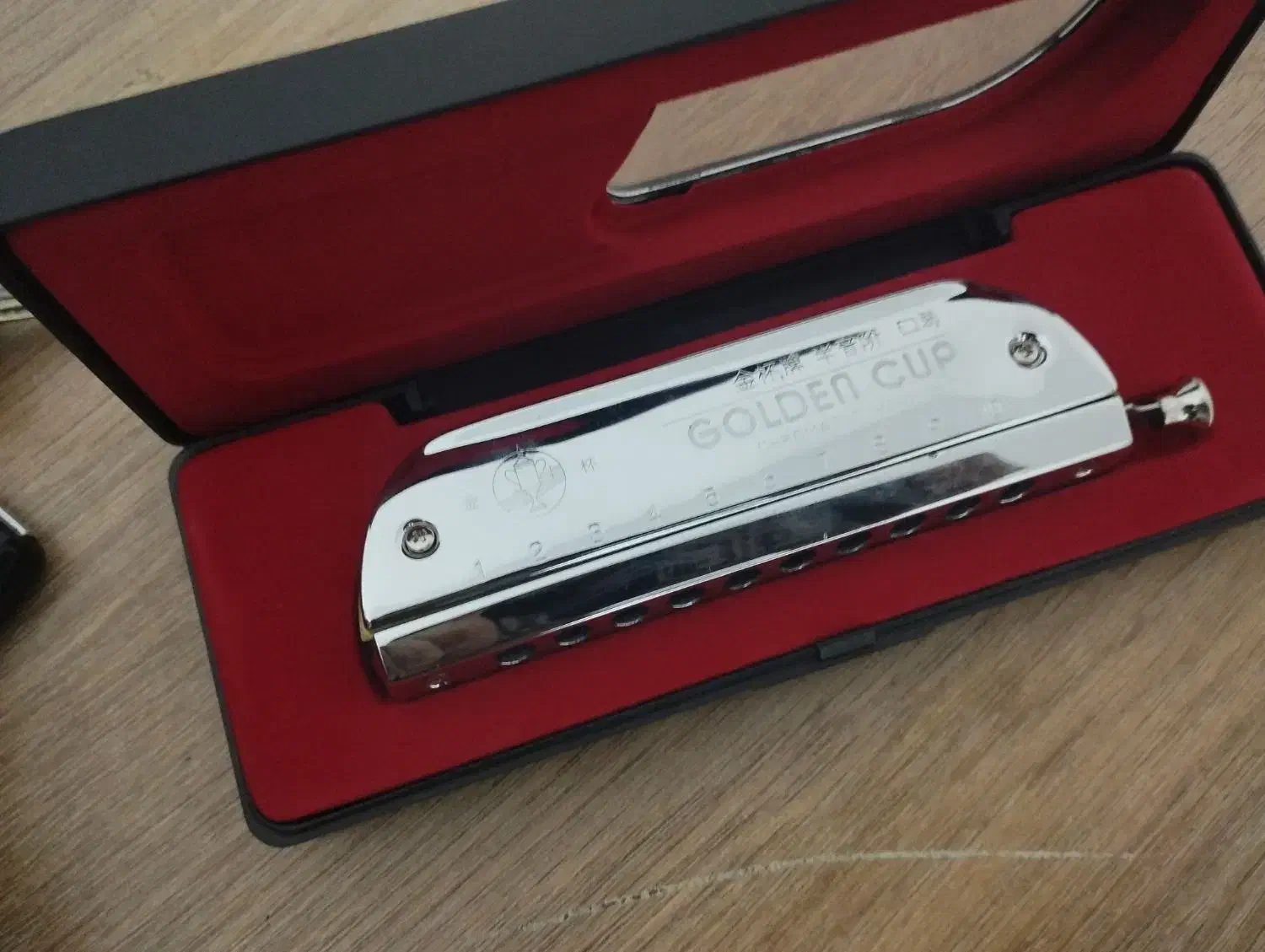 ساز دهنی هارمونیکا گلدن کاپ|سازهای بادی|خمینی‌شهر, |دیوار