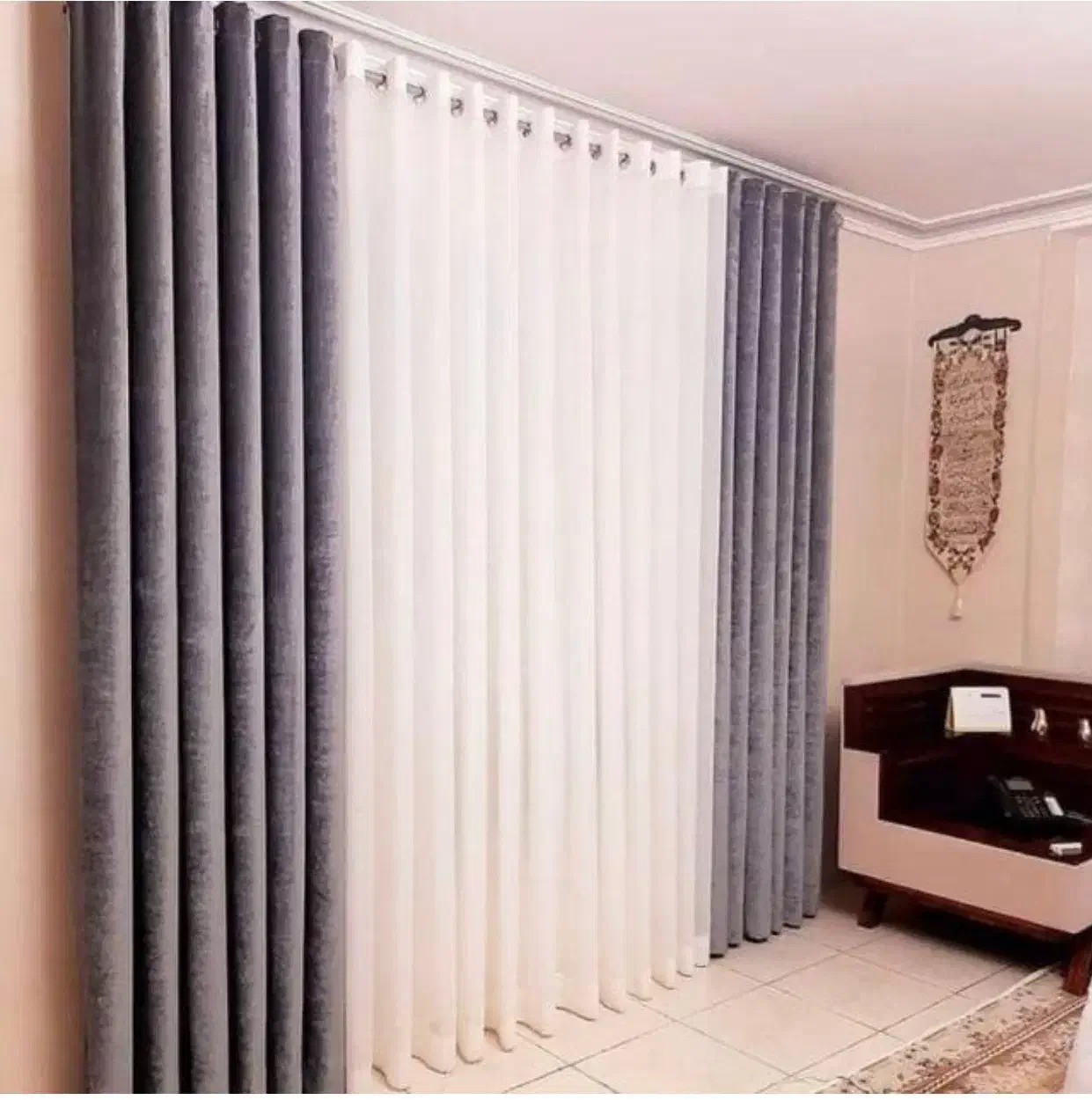 پرده|پرده، رانر، رومیزی|شیراز, کوشک میدان|دیوار