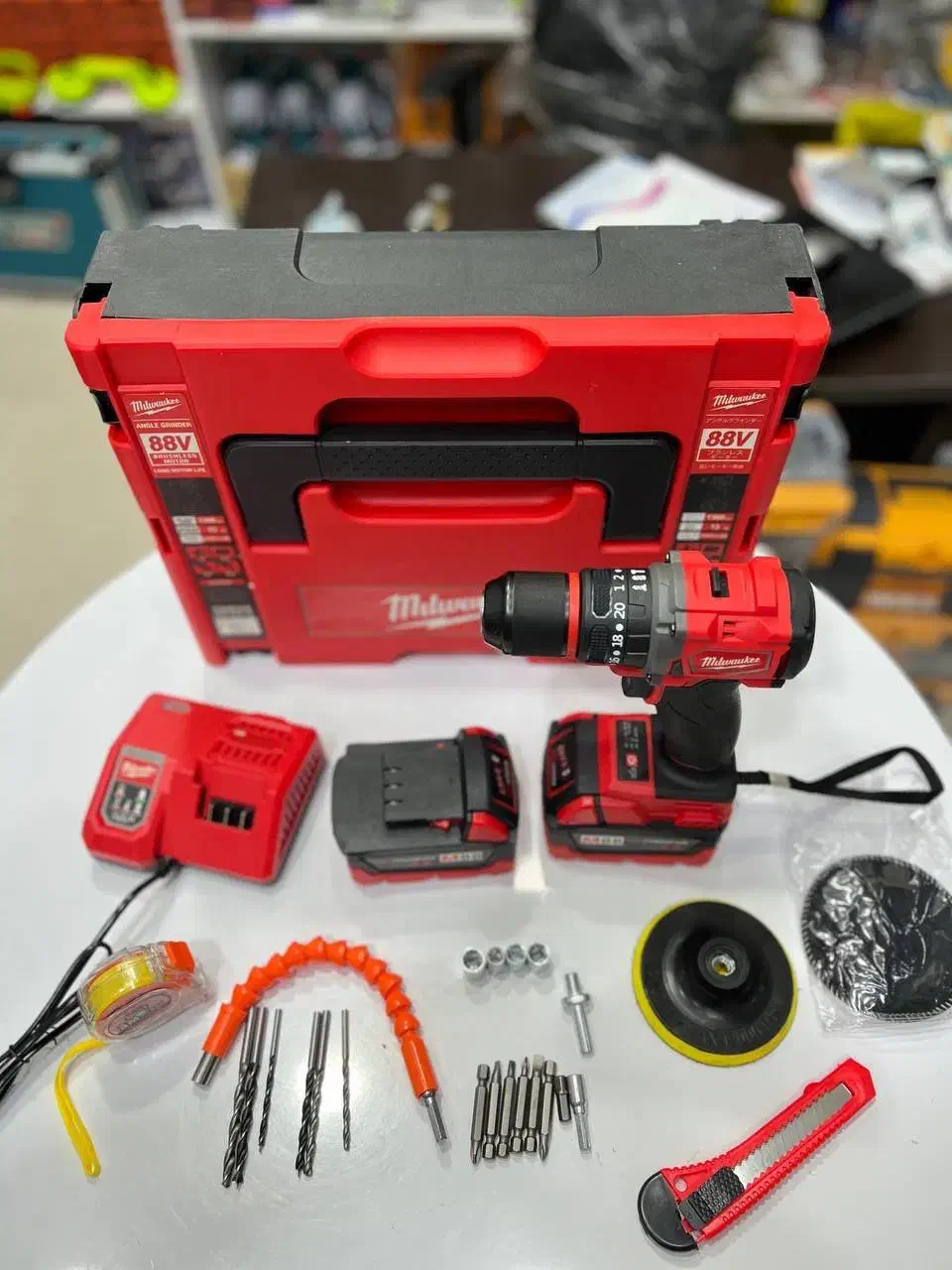 پولیش دار دریل شارژی ۸۸ولت|ابزارآلات|بانه, |دیوار