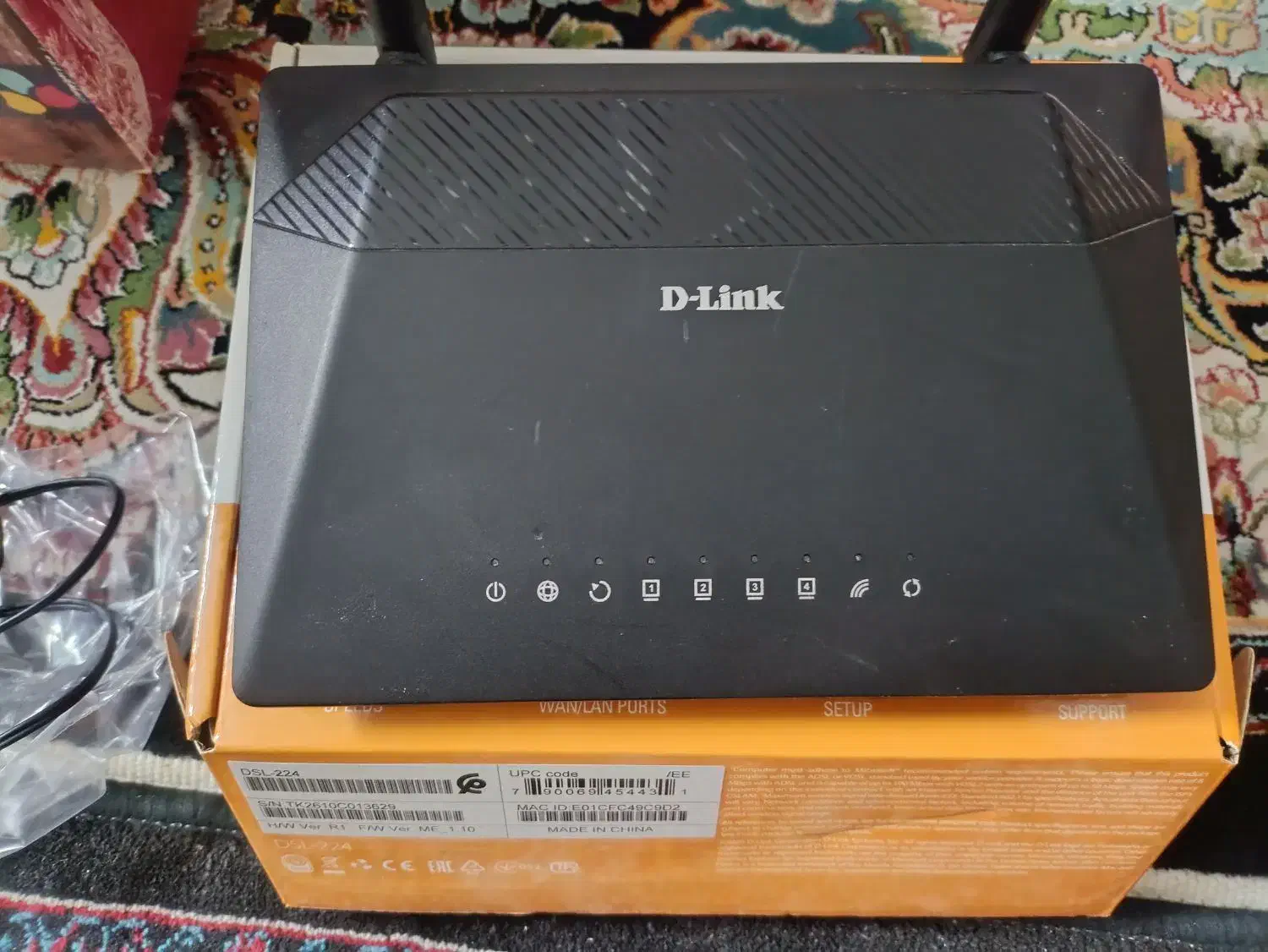 مودم دی لینک d link|مودم و تجهیزات شبکه|تهران, شهرک ولیعصر شمالی|دیوار