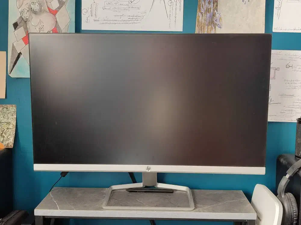فروش مانیتور HP 27Vfw  سایز ۲۷ اینچ Full HD|قطعات و لوازم جانبی رایانه|کرج, گلشهر|دیوار