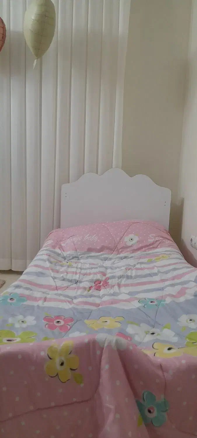 تخت و کمد دخترانه|تخت و سرویس خواب|فردیس, نسترن شرقی|دیوار