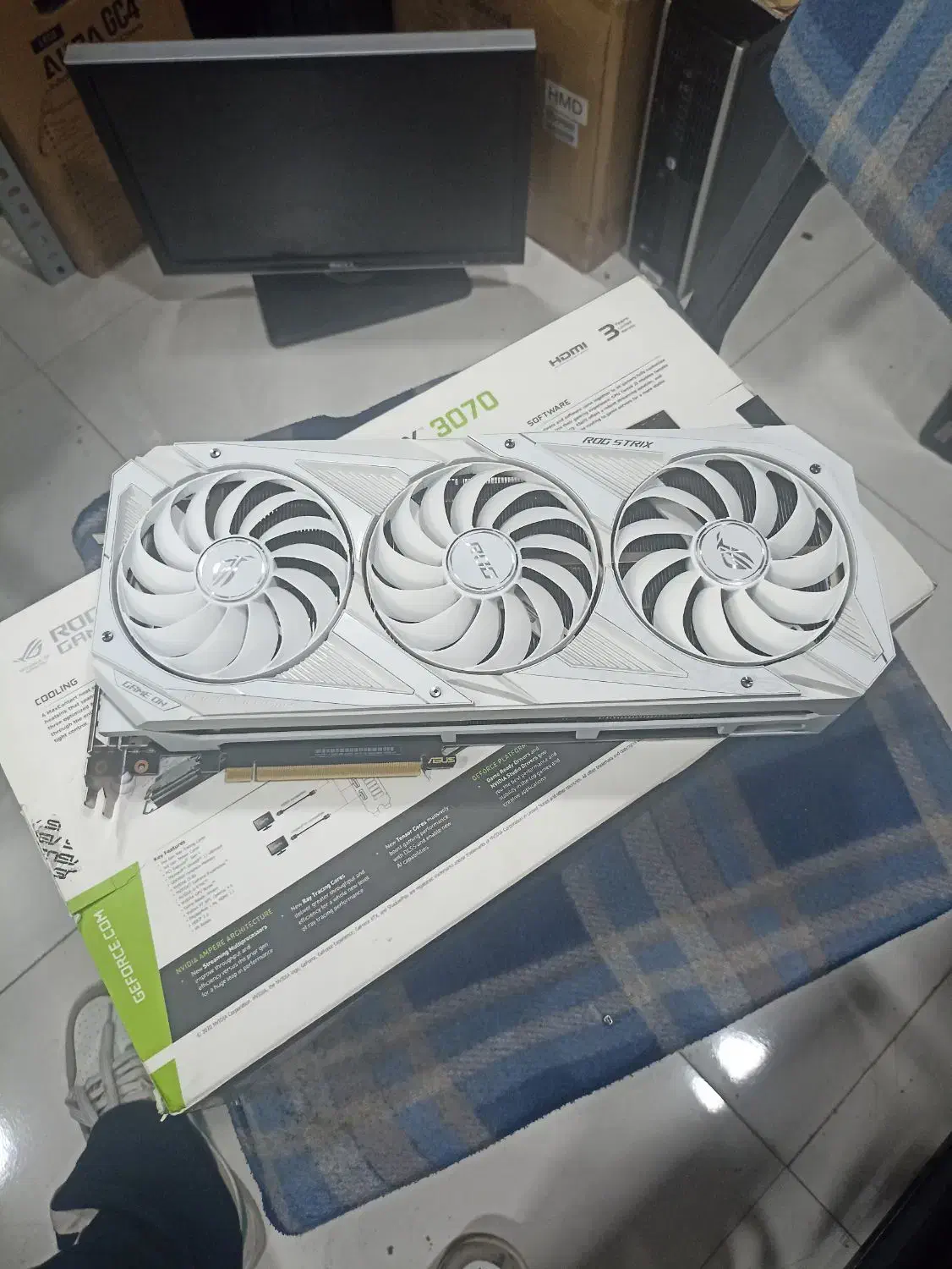 RTX 3070 ROG|قطعات و لوازم جانبی رایانه|شیراز, وصال|دیوار