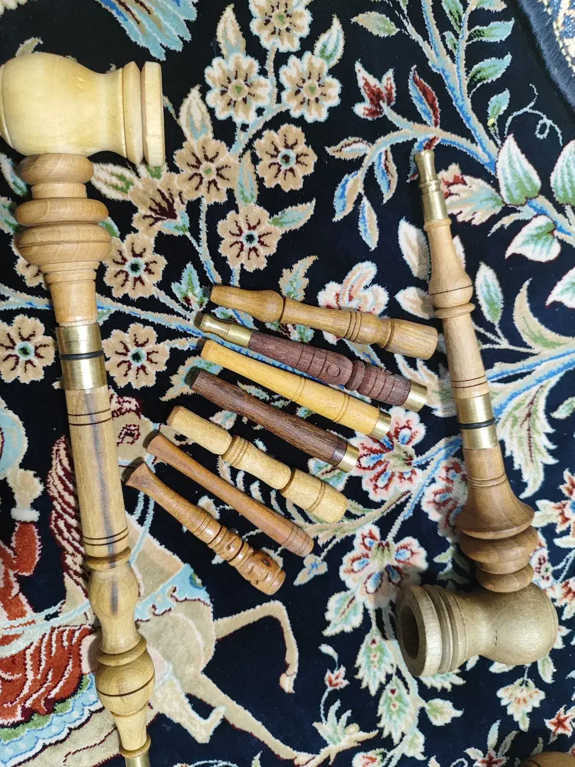 چپق ( پیپ) دو تیکه سه تیکه چوب سیگار|کلکسیون و سرگرمی|رفسنجان, |دیوار