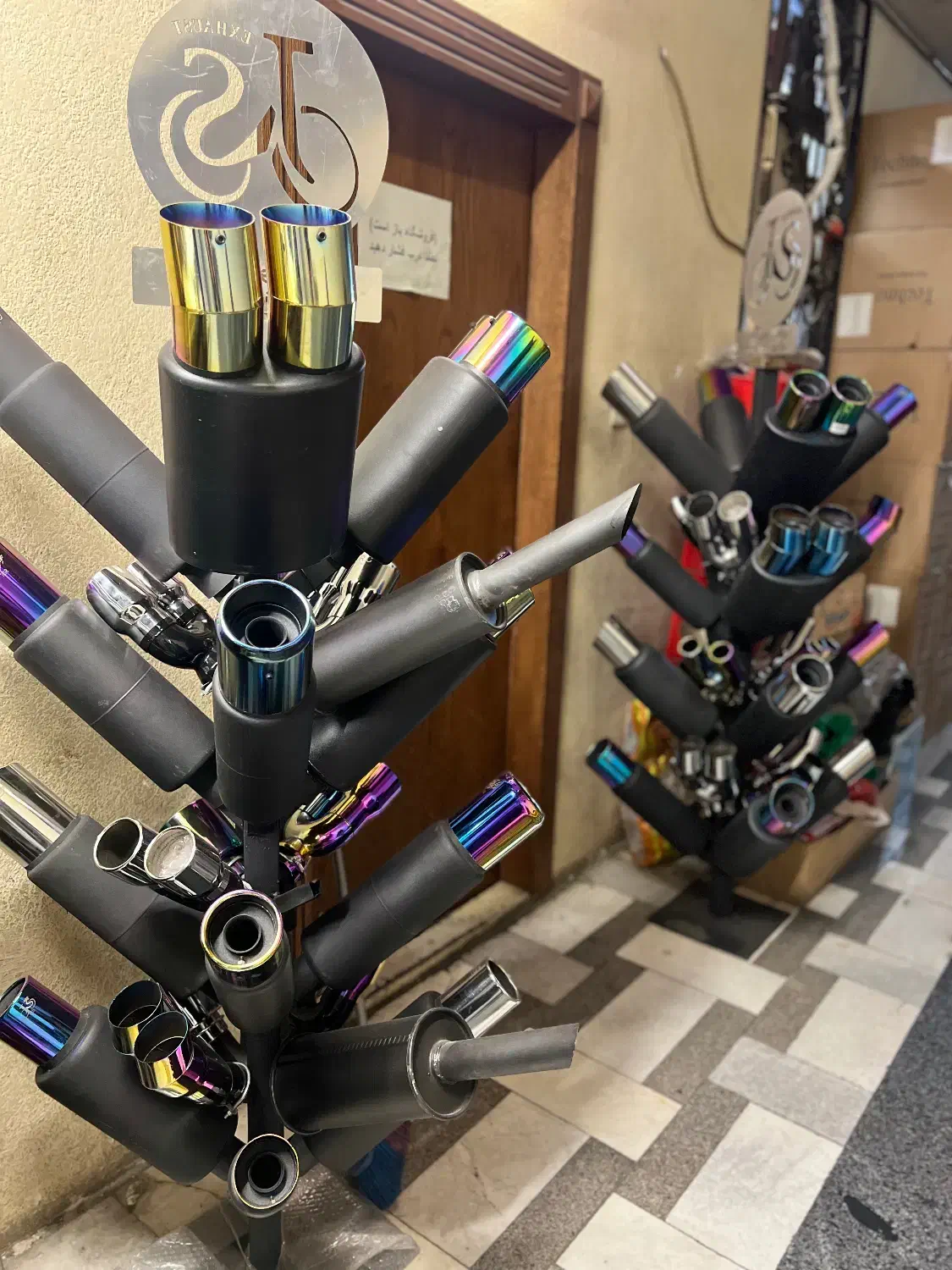 تولید و پخش منبع اگزوز اسپرت فروش تک ب قیمت عمده|قطعات یدکی و لوازم جانبی|قم, باجک دو|دیوار