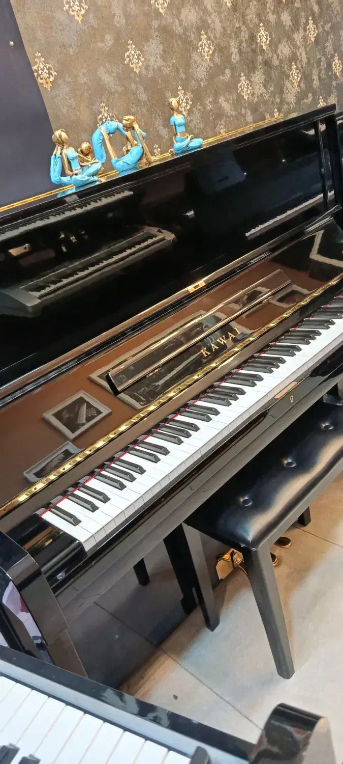 پیانو آکوستیک KAWAI (کاوایی)|پیانو، کیبورد، آکاردئون|تبریز, |دیوار