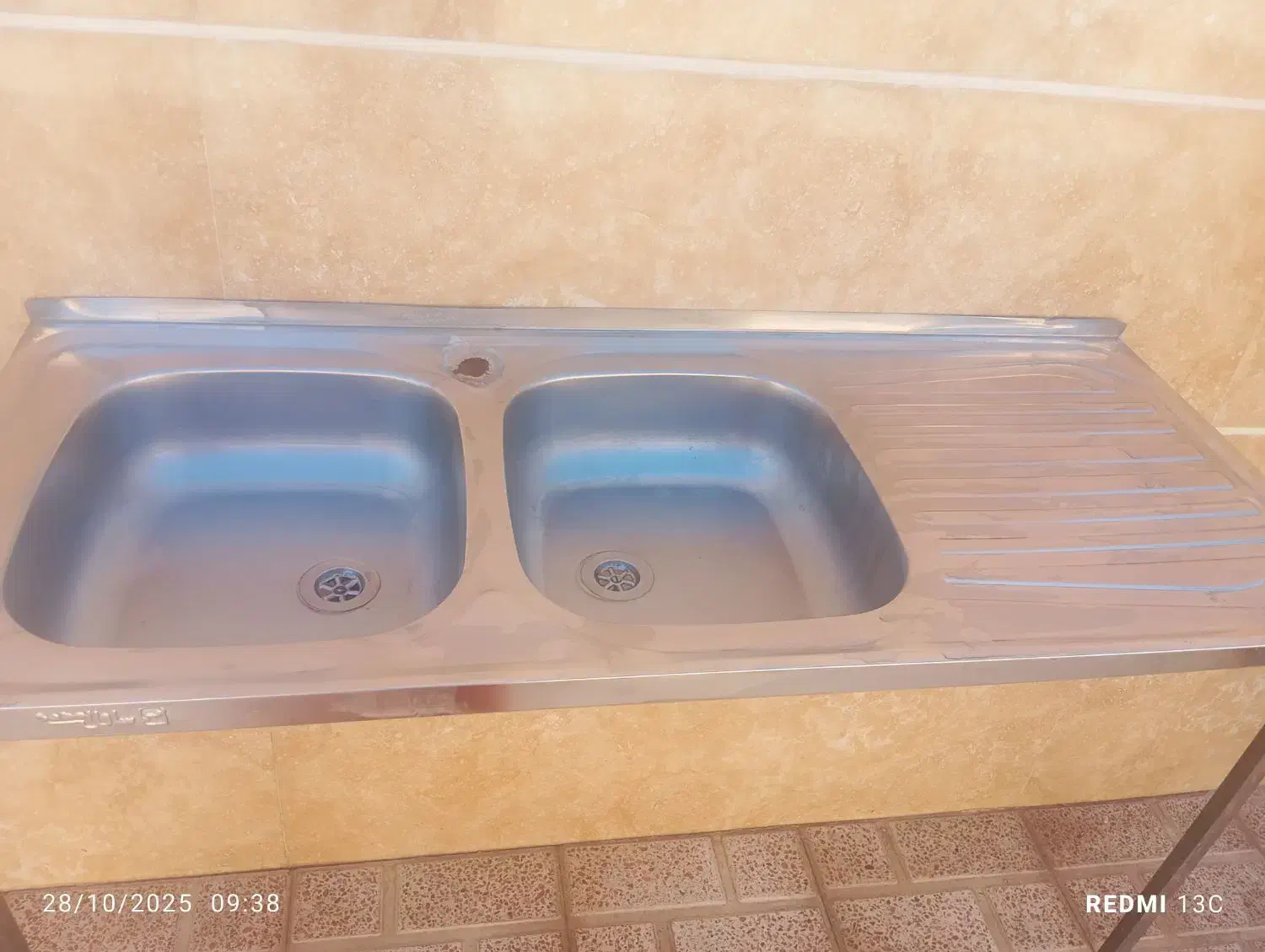 سینک ظرفشویی در حد نو|مصالح و تجهیزات ساختمان|فیروزآباد (فارس), |دیوار