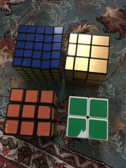 ۴ عدد روبیک|اسباببازی|قم, صفائیه|دیوار