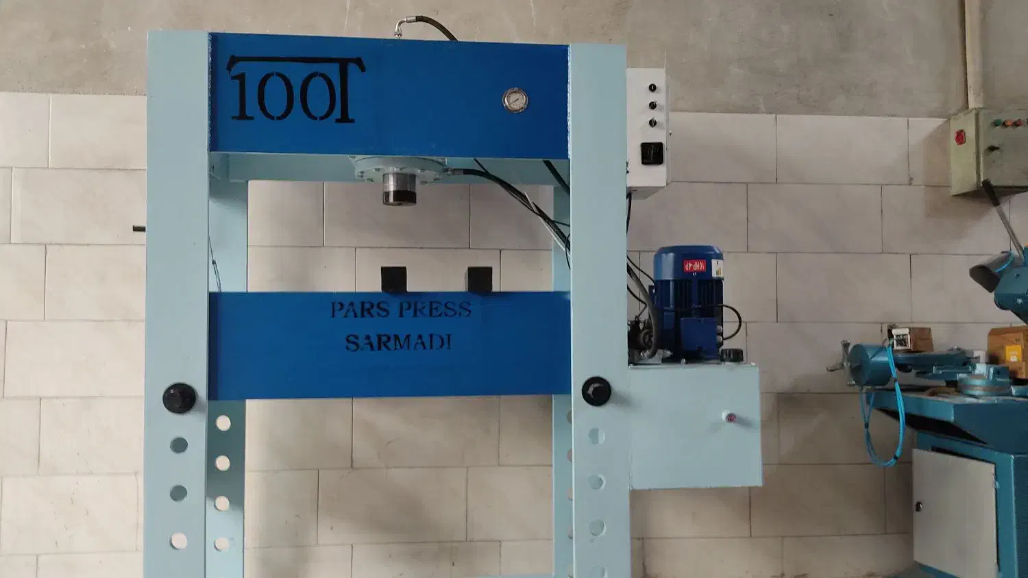 دستگاه پرس جکی هیدرولیک کارگاهی ۱۰۰ تن|ماشینآلات صنعتی|اسلامشهر, چیچکلو|دیوار