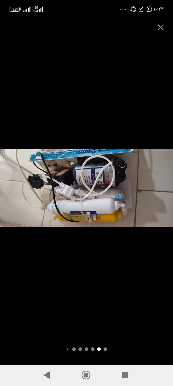 تعمیر و تعویض فیلتر و نصب انواع تصفیه آب|آب‌سردکن و تصفیه آب|اندیشه, اندیشه فاز ۱|دیوار