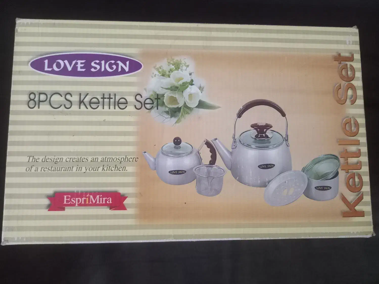 کتری قوری love sign|قوری، کتری، قهوه‌ساز دستی|زاهدان, |دیوار