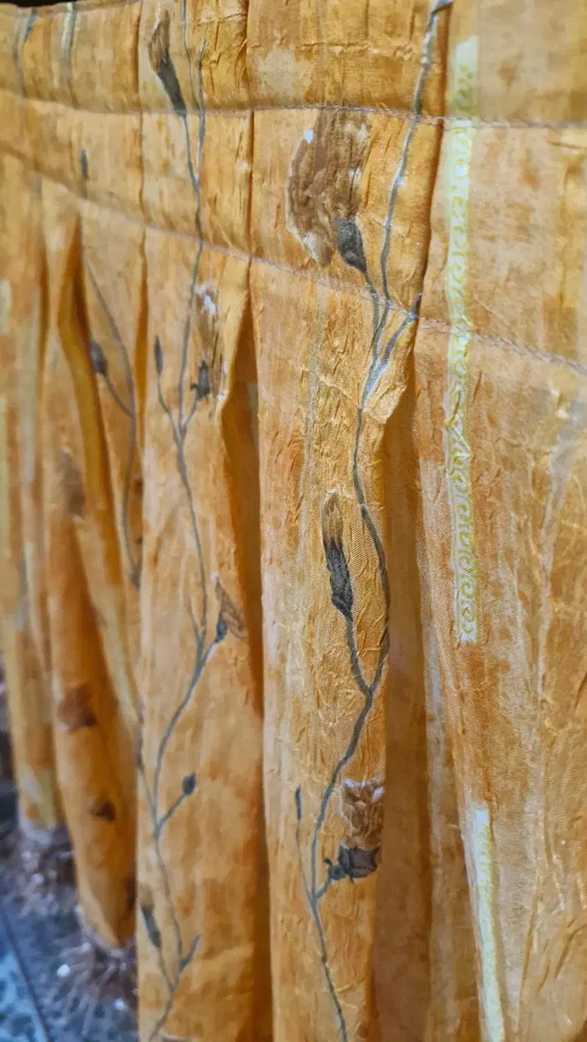 پرده نازک با رنگ بسیار کم نظیر و زیبا|پرده، رانر، رومیزی|اهواز, کوی مهندسان|دیوار