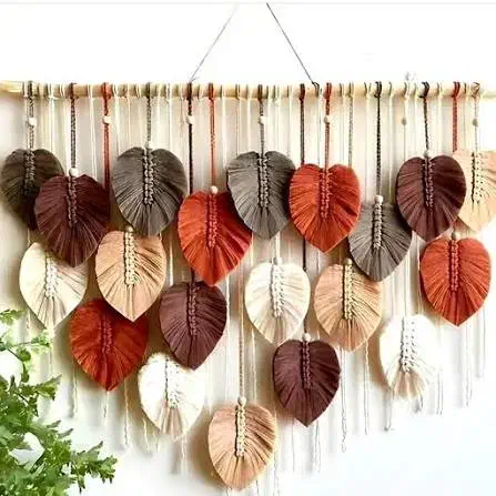 انواع دیوارکوب مکرومه|صنایع دستی و سایر لوازم تزئینی|قم, باغ کرباسی|دیوار