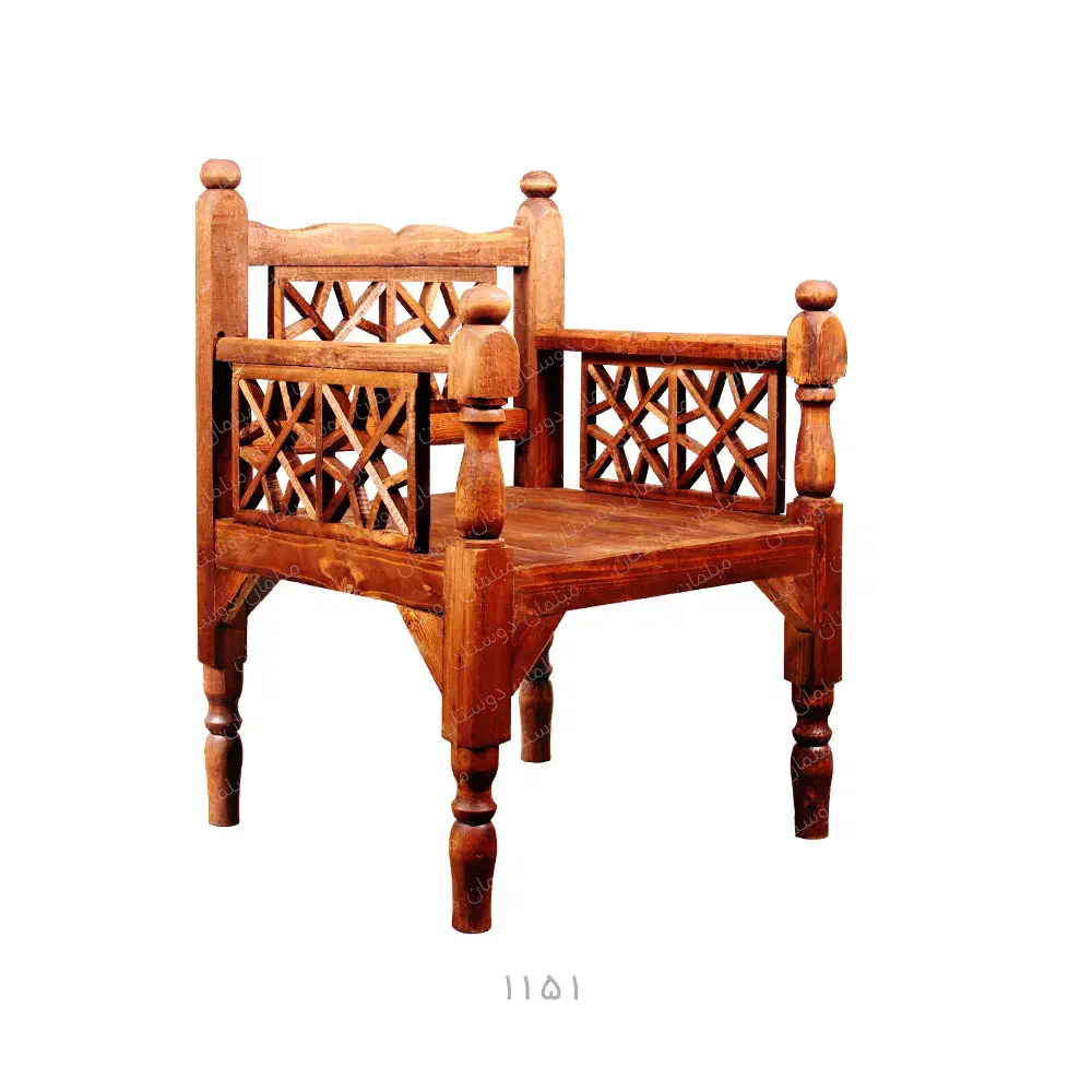 صندلی سنتی چوبی|صندلی و نیمکت|بهبهان, |دیوار