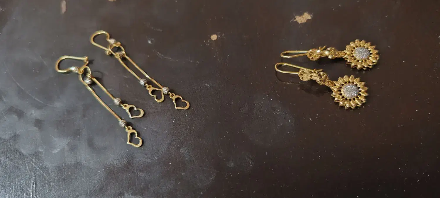 طلا خانگی گوشواره مدال انگشتر|جواهرات|اصفهان, شیخ اشراق|دیوار