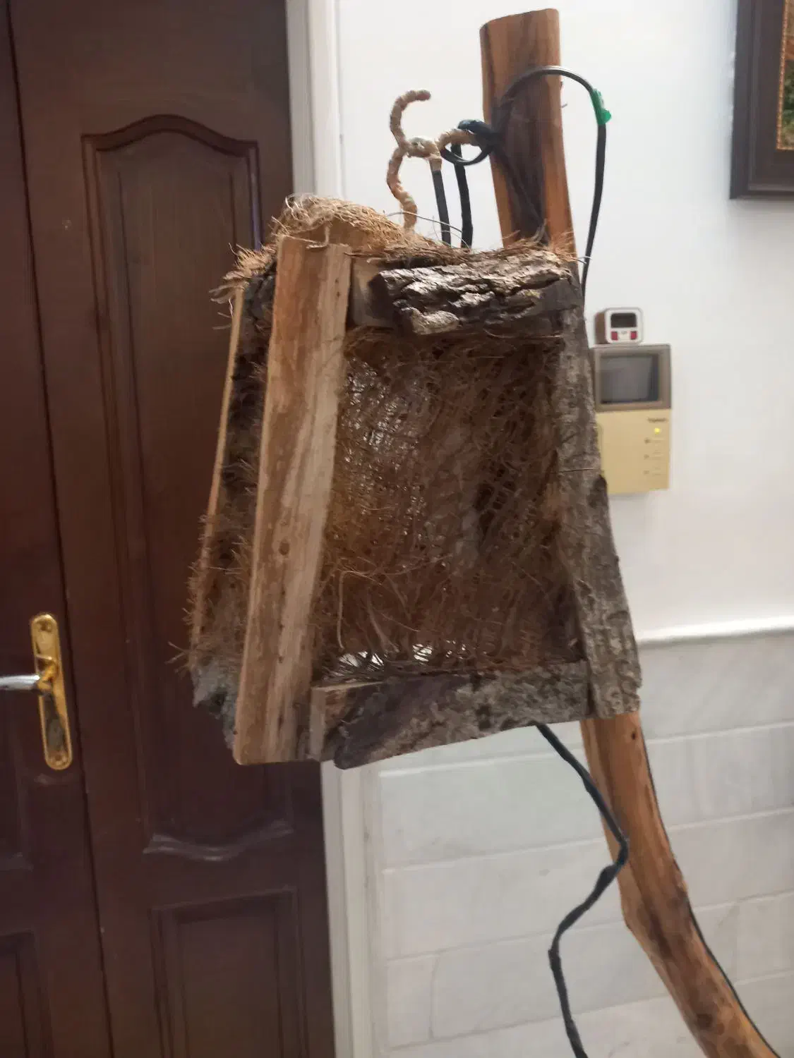 اباژور چوبی|چراغ خواب و آباژور|قم, شهرک قدس|دیوار