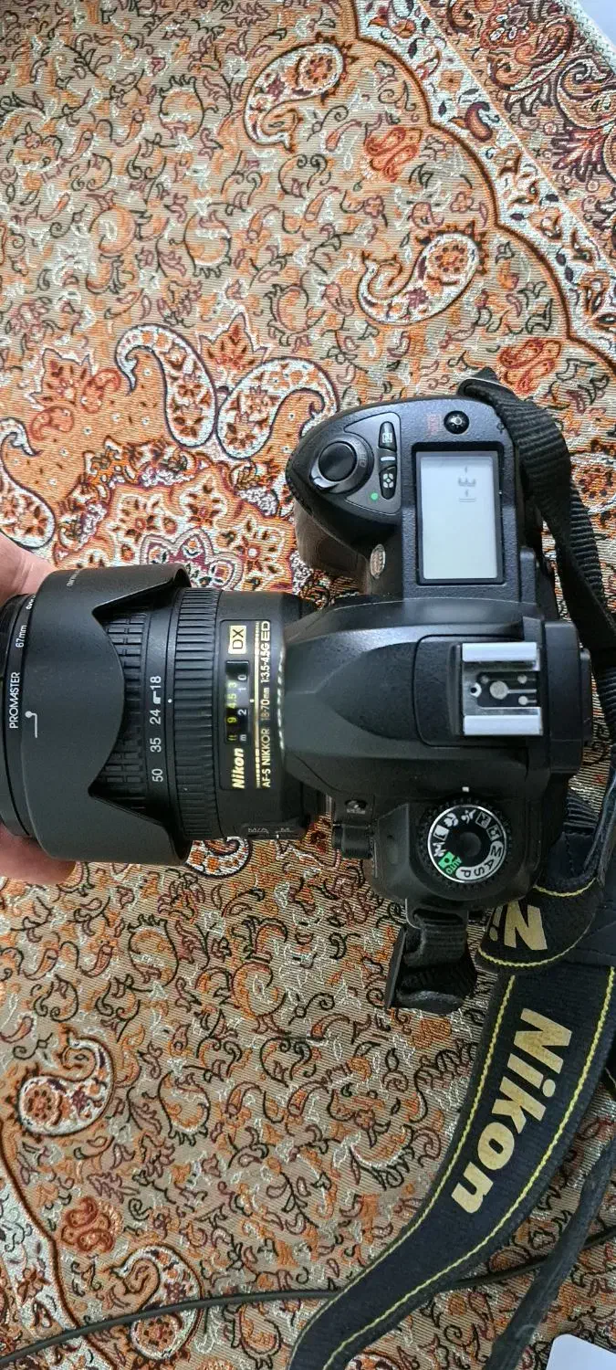 دوربین نیکون D70S همراه با لنز AF-S DX 18-70mm|دوربین عکاسی و فیلم‌برداری|تهران, اقدسیه|دیوار