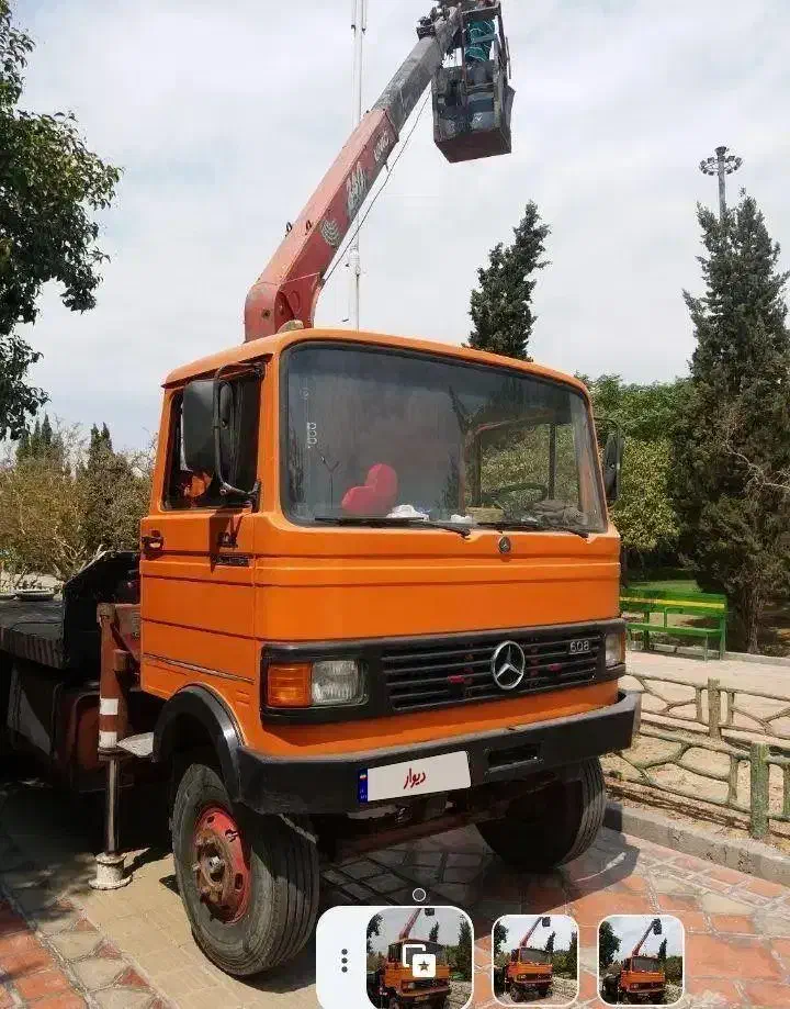 خاور 84 کفی جرثقیل دار|خودرو سنگین|چهاردانگه (تهران), |دیوار