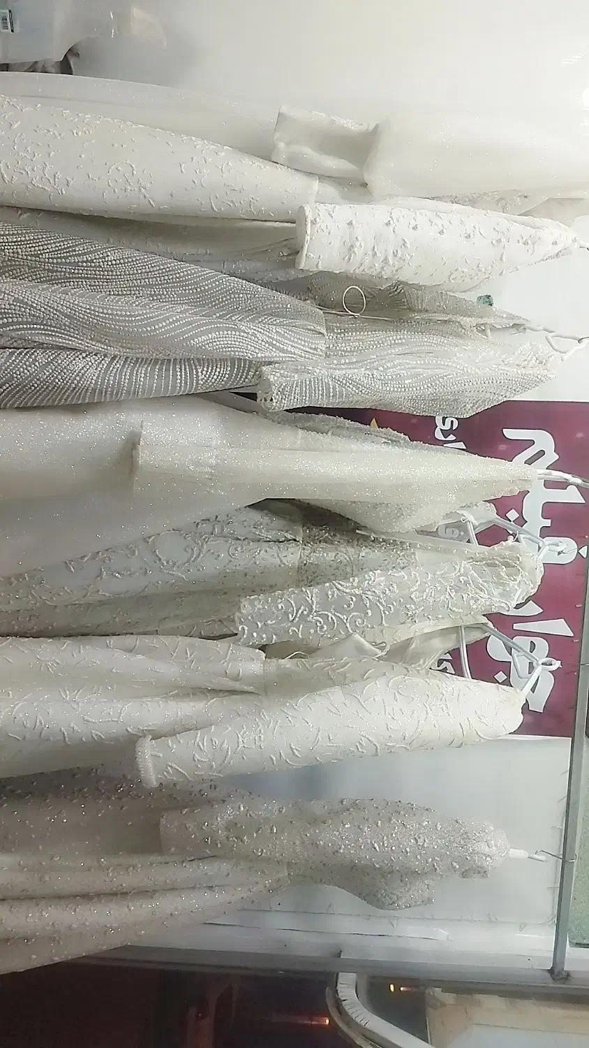 هفت دست لباس عروس تمیز به قیمت یک دست لباس|لباس|ایلام, |دیوار